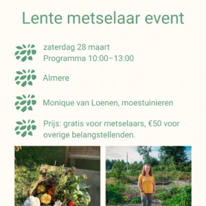 Metselaarevent: 28 Maart 2026