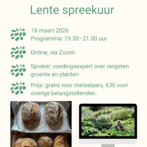 Lentespreekuur: 18 Maart 2026