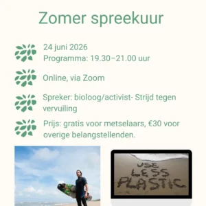 Zomerspreekuur: 24 Juni 2026